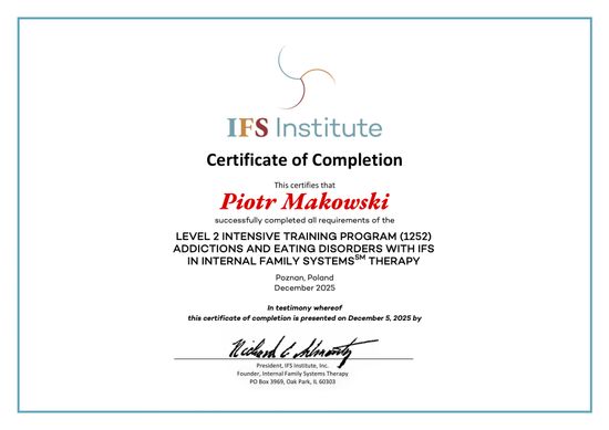 Certyfikat IFS Level 2